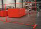 Powder Coated Construction Site Fencing 100MM X 300MM Infill Mesh Opening